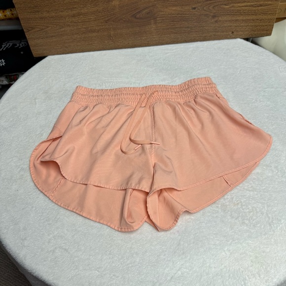 90 Degree By Reflex Light Peach Athletic Shorts drawstring liner inside XL - Picture 2 of 5